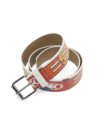 New Diesel B-SUBWAY Belt   Unisex Italian Leather, Size 90 cm