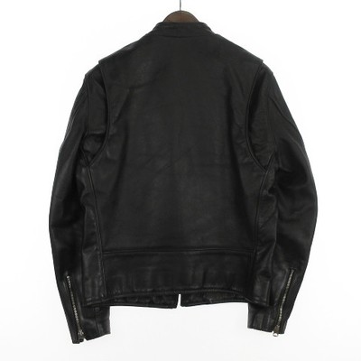 Schott 7009 641Xx 60S Reissue Single Leather Riders Jacket Black 