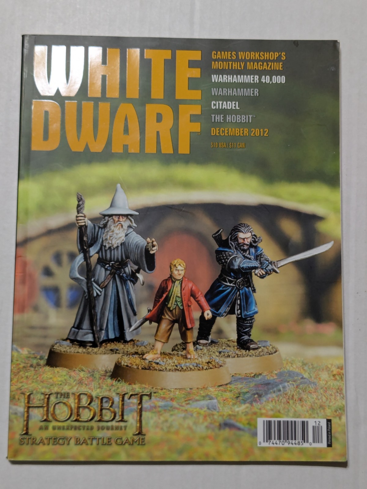 White Dwarf Magazine - December 2012 - The Hobbit - NM/M