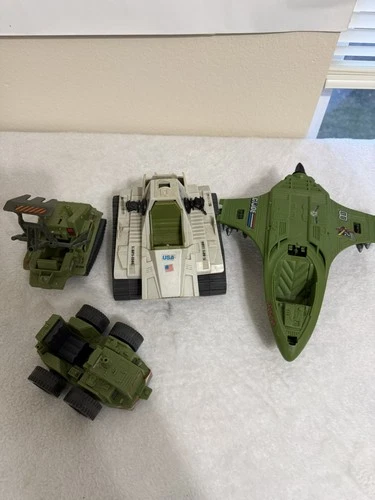 Vintage 80s/90s GI Joe Lot Of 4 Vehicles - Incomplete