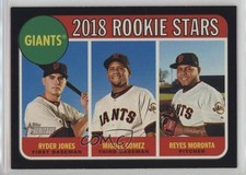 2018 Topps Heritage Rookie Stars Black Border /50 Ryder Jones Reyes Moronta 0b0