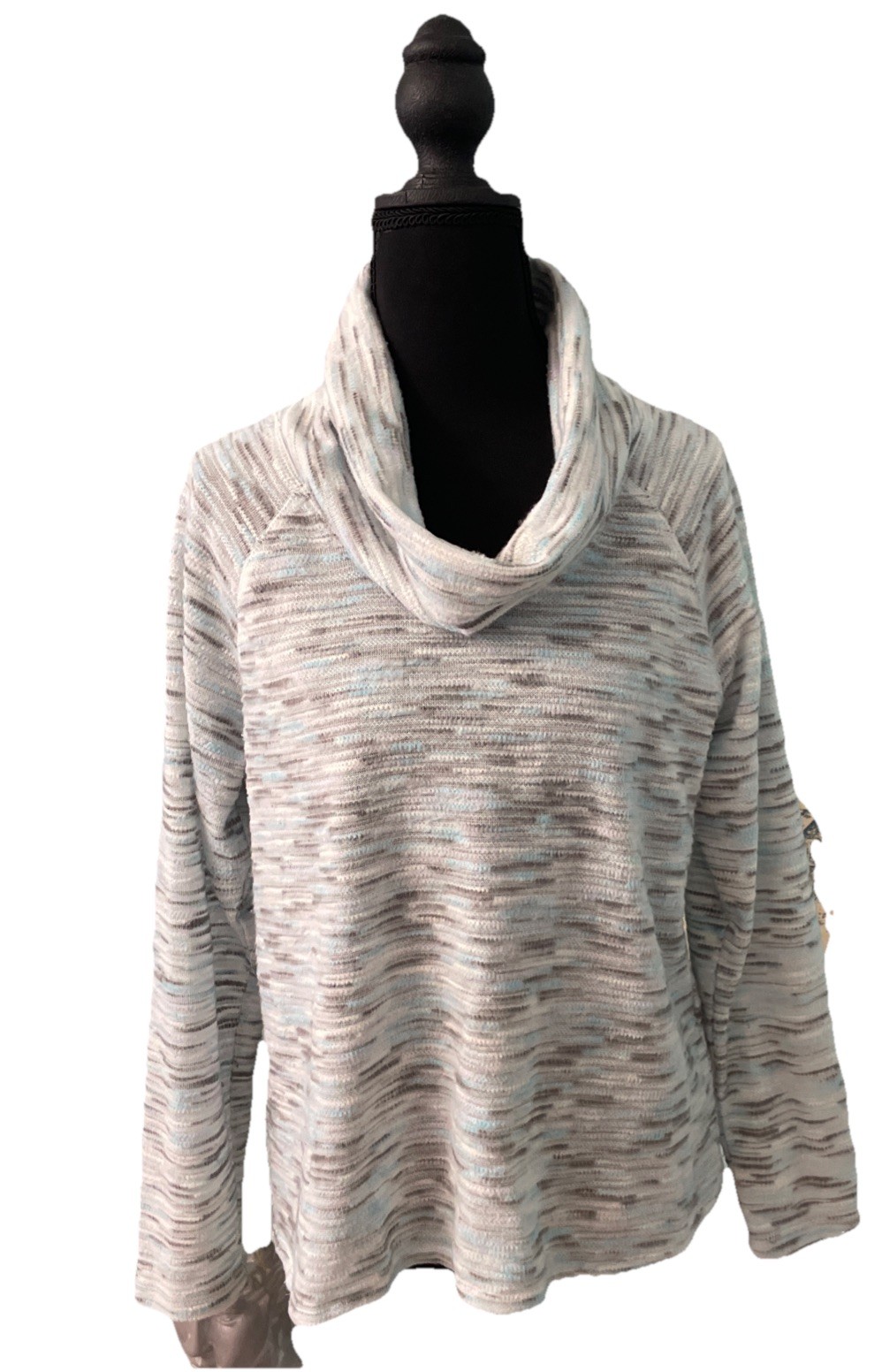 Ruby Rd Cowl Neck Pullover Sweater Small - image 1