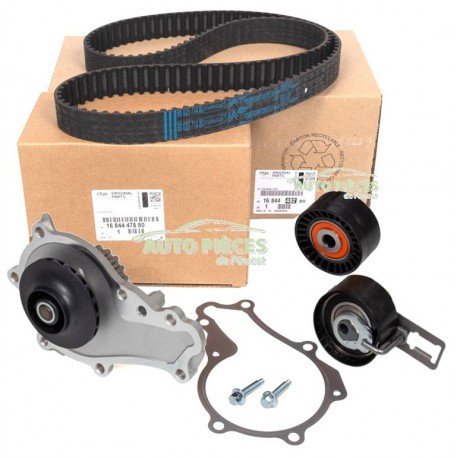 Kit distribution Peugeot 1.6 HDi protégeant votre moteur grâce à sa pompe à eau 1684448280