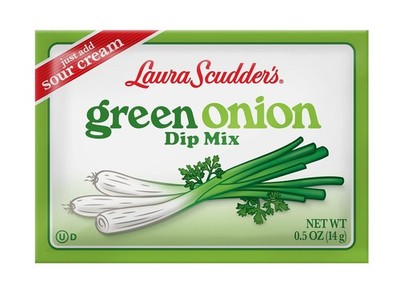Laura Scudder's Green Onion Dip Mix Seasoning Powder Sauce 0.5 Ounce (Pack of 12
