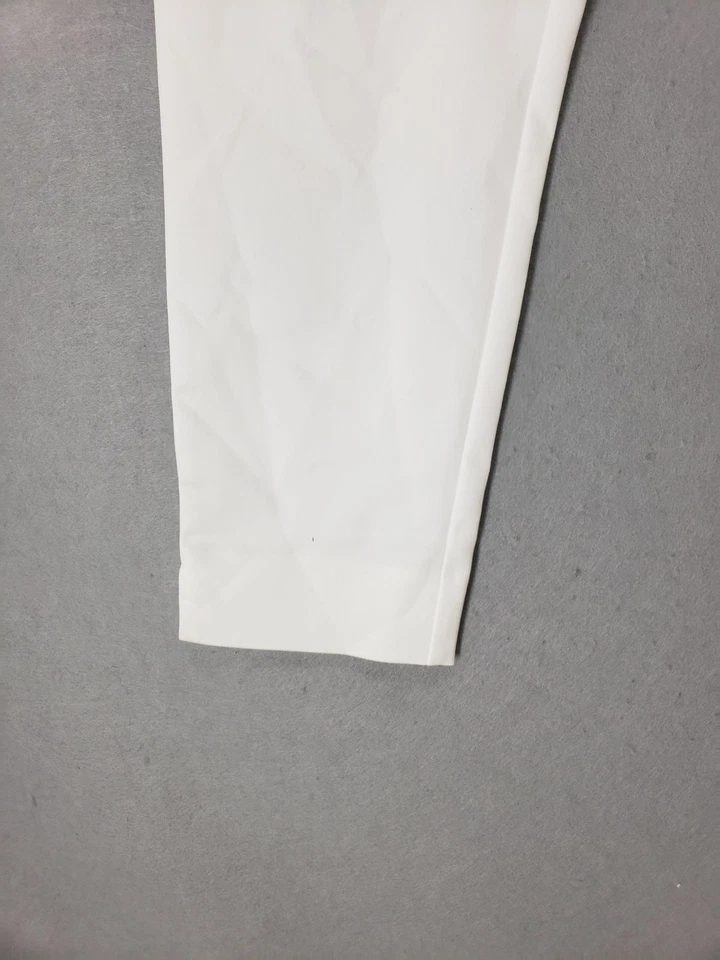 Charter Club Pants Womens 10 White Classic Fit Slim Leg Ankle Cotton Blend NWT - Image 4 of 4