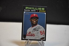 2020 Topps Heritage baseball cards # 338 Hector Neris Philadelphia phillies mlb
