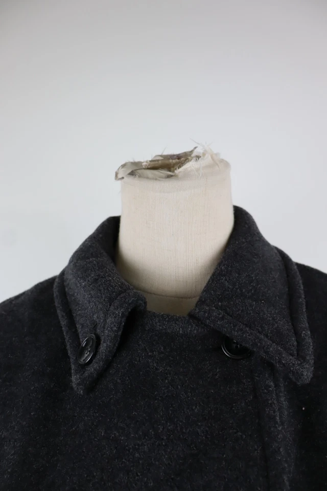 Marella Coat Women's Jacket 42 Woman Coat Vintage Casual Wool Angora - Image 2 of 4