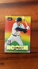 Pinnacle 1995 Sportflix Chipper Jones Rookie #162 Base Set Atlanta Braves