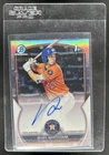 2023 Bowman Shay Whitcomb Chrome Auto Refractor 1st Prospect #/499 Astros