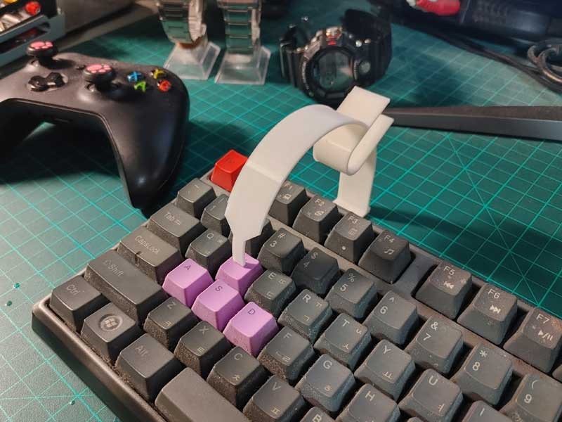 keyboard Presser 3D-Printed