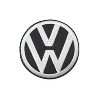 VW Auto Car Patch, Iron On/Sew On