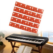 5x Key Contact Strip Easy to Install Professional Keyboard Conductive Strips