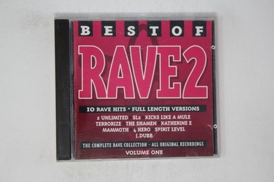 Best of Rave 2 CD Volume One 10 Rave Hits Full Length Versions