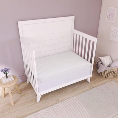 2-In-1 Breathable Two-Sided 3'' Mini/Portable Crib Mattress