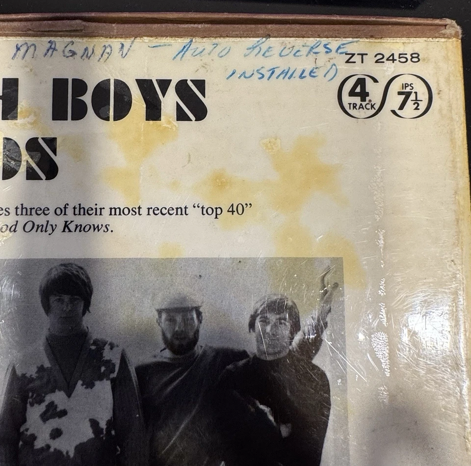 The Beach Boys Pet Sounds Reel to Reel Tape 4 Track 7 1/2 IPS Stereo UNTESTED - Image 4 of 4