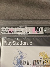 PS2 Playstation 2 Final Fantasy X International Brand New Sealed Graded VGA 80