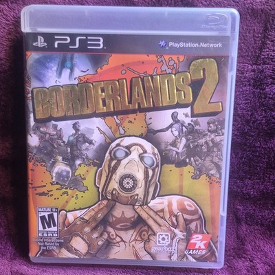 2K Games Borderlands 2 PlayStation 3 Shooter RPG Multiplayer Manual 2012