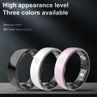 Smart Ring Fitness Tracker Display Screen Heart Rate SPO2/BP Sleep Monitoring 