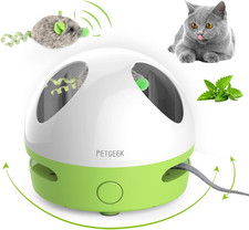 Hidey Mouse Electronic Interactive Cat Toy, Hide Mouse Cat Toy with Squeaky Mous