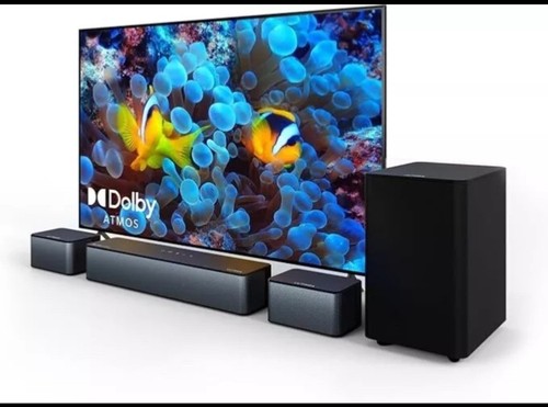 ULTIMEA Poseidon D60 Soundbar Dolby Atmos 5.1 3D Surround BassMX Bass Subwoofer - Bild 18 von 19