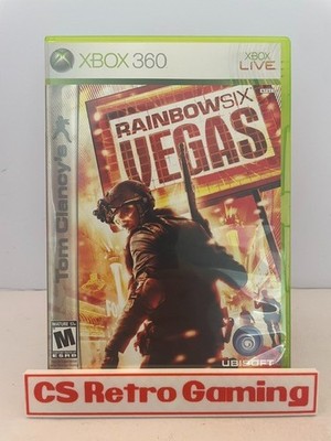 Rainbow Six Vegas (Microsoft Xbox 360) Complete w/Man Tested
