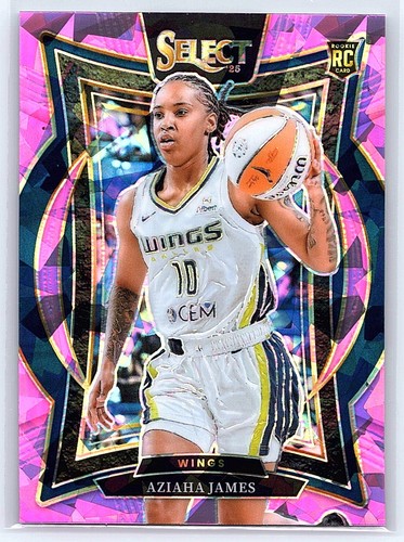 AZIAHA JAMES (RC) - 2025 Panini Select WNBA #76 - Pink Ice Prizm