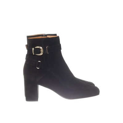 Souliers Sézane, Stiefeletten, Größe: 39, Schwarz, Wildleder, Damen #jzN