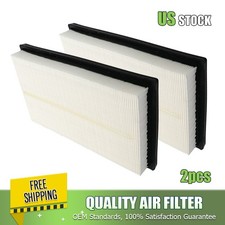 2x Engine Air Filter Set For Toyota Camry Avalon Corolla Highlander RAV4 ES300h