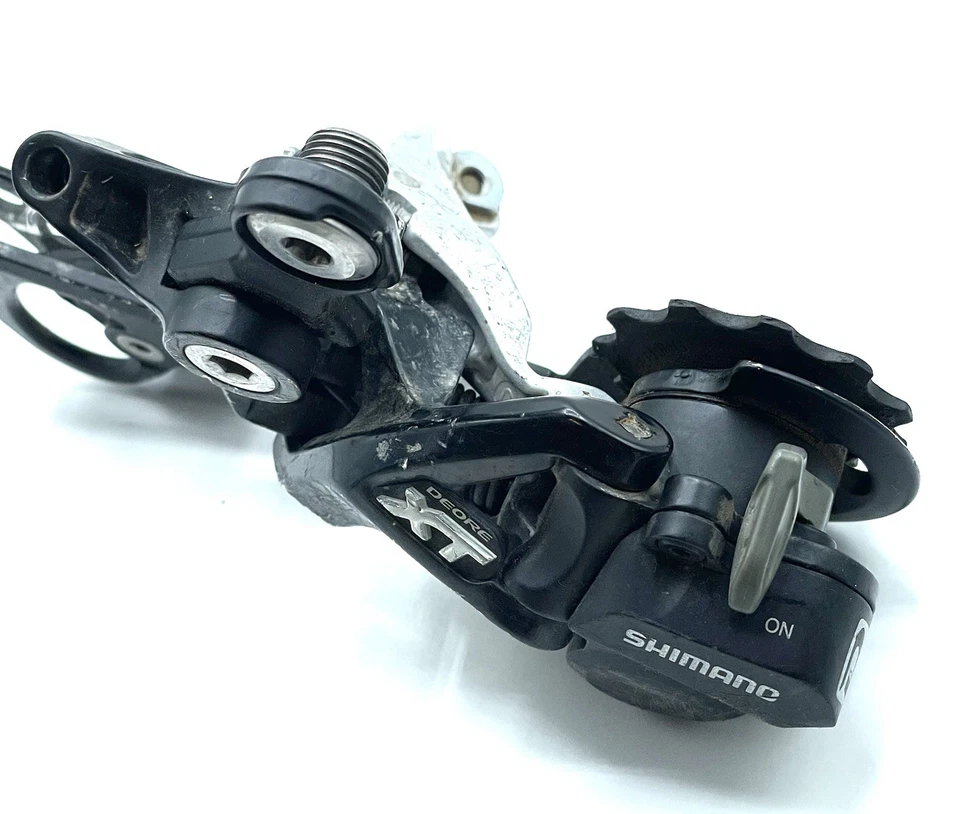 Desviador trasero Shimano Deore XT Dyna-SYS RD-M786 10 velocidades jaula larga Foto 2 de 4