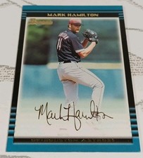 Mark Hamilton 2002 Bowman Baseball Card Houston Astros#217 Rookie 