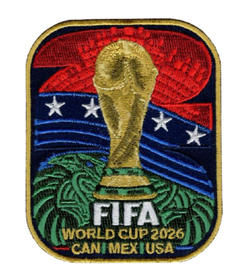 FIFA World Cup 2026 Iron On Sew On 3.5  Embroidered Patch for Jerserys
