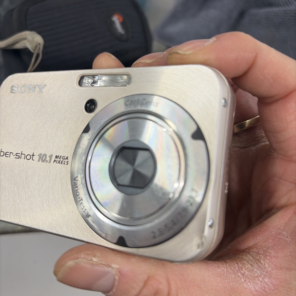 Sony Cyber-Shot DSC-N2 10.1MP Digital Camera Silver TESTED
