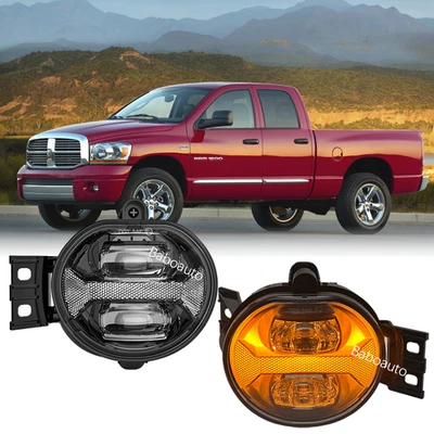 Neu LED Nebelscheinwerfer Für Dodge Ram 1500 2002-2008 Ram 2500 3500 2003-2009 - Bild 1 von 4