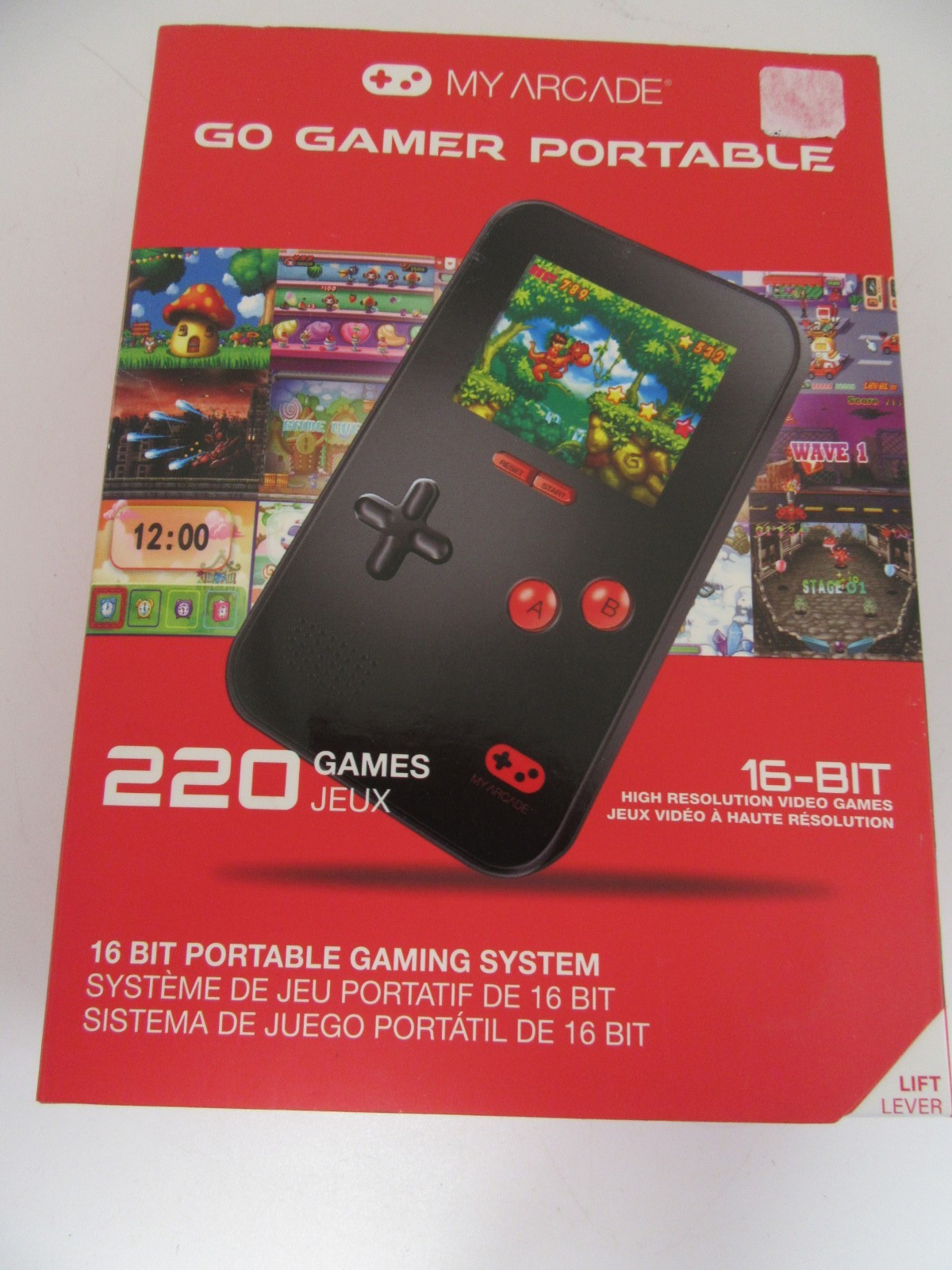 My Arcade Go Gamer Portable Handheld Retro Console 220 Games BRAND NEW