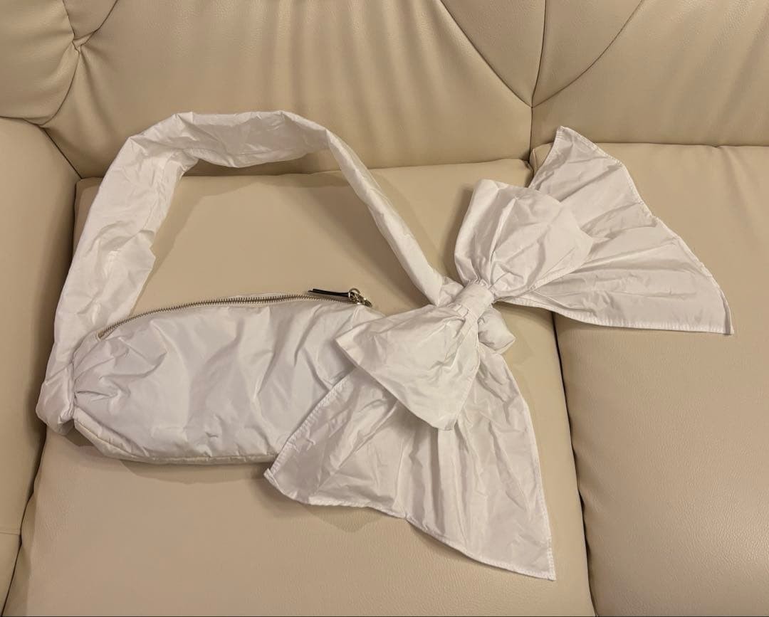 Red Valentino One Shoulder Bag Purse Ribbon Authentic thumbnail 17