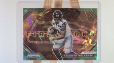 2023 Kenneth Walker 3 Prizm Fireworks Green Cracked Ice Seattle Seahawks F-14