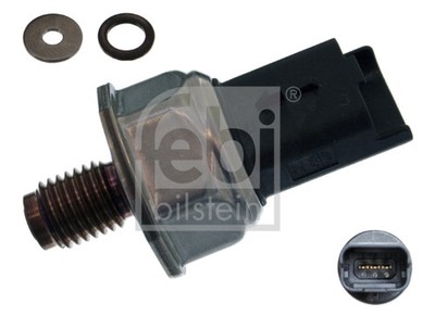 Für FEBI 45187 FUEL PRESSURE SENSOR WITH SEAL RINGS
