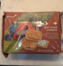 Retired Flavor New Girl Scout S  mores / Smores Cookies. 1 Package. BB 9/25