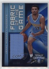 2016-17 Panini Totally Certified Blue 63/99 Jamal Murray #28 RC