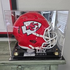 Fanatics Authentic Patric Mahomes signed Riddell Chiefs Super Bowl LIV FS Helmet