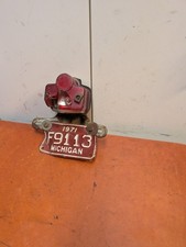 64-65 YAMAHA YG1 OEM REAR TAIL TAILLIGHT BACK BRAKE LIGHT 1971 MICHIGAN PLAT