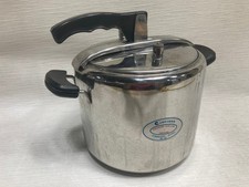Giorinox Italian Pressure Cooker 7L 22cm 18/10 Stainless Steel Stovetop Pot