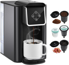 Cafetera Individual 3 en 1 Cápsulas Café T�...