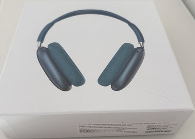 Apple AirPods Max Bluetooth Kopfhörer mit Smart Case, Blau, Mikrofon