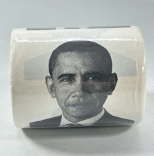 Obama Toilet Paper Novelty Gag Gift Big Mouth Toys Sealed Collectible Fun