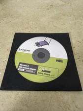 Linksys 2.4 GHz Wireless-N USB Network Adapter, model no. WUSB300N CD ROM