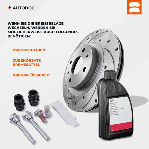 MAPCO Bremsbeläge Satz Hinten passend für PEUGEOT 207 (WA, WC) 207 CC (WD) 6838 - Bild 4 von 8