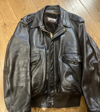 Schott giubbotto in pelle taglia 50