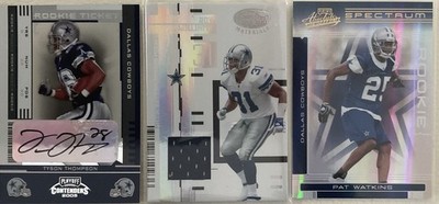 2005-06 Cowboy Teammates Tyson Thompson #195/Roy Williams #32/Pat Watkins #205