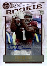 2020 Panini Legacy #179 Quartney Davis Rookies Premium Edition Silver